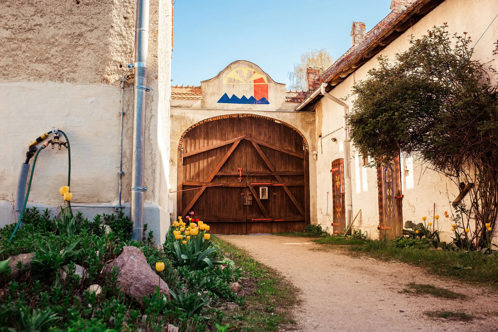 
                            Exhibition in the Atelierhof Werenzhain, Vernisage              