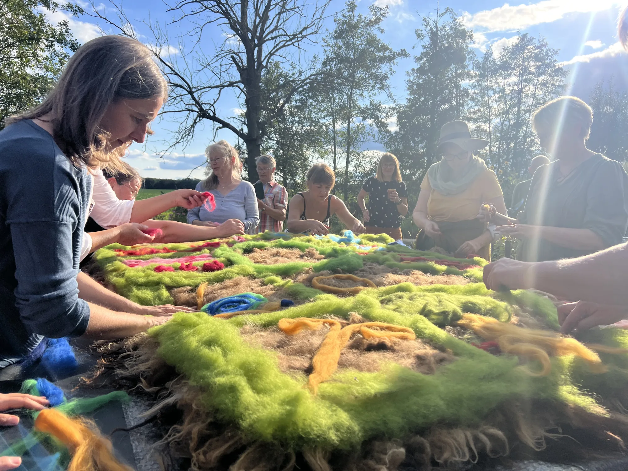 
                            Workshop: musikalische Filzperformance              